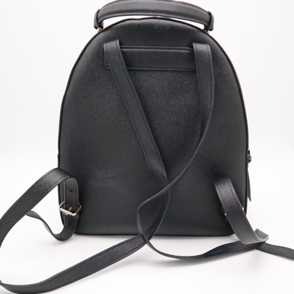 Authentic Black Coach Mini Backpack Adjustable St… - image 3